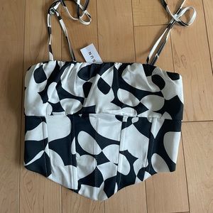 Pacsun Pattern Corset Top